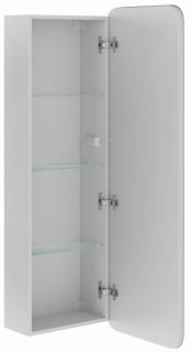 Зеркало-пенал с подсветкой Corozo Кадиллак 45см белый SD-00001322