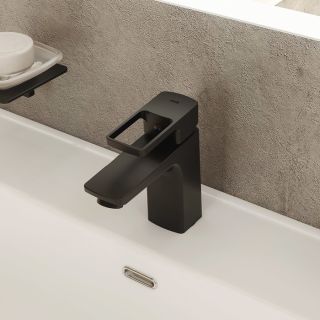 Смеситель для раковины IDDIS Bild BILBL00i01 чёрный матовый