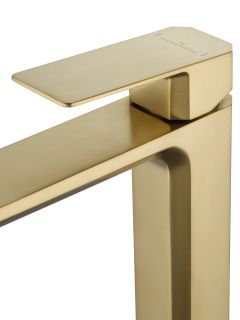 Смеситель для раковины Wonzon & Woghand Diamond WW-88239011-BG брашированное золото